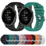 18mm Solid Color Silicone Watch Band - Image 2