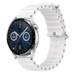 22mm Ocean Style Silicone Solid Color Watch Band