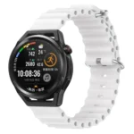 22mm Ocean Style Silicone Solid Color Watch Band