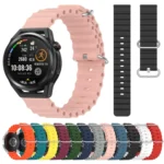 22mm Ocean Style Silicone Solid Color Watch Band - Image 2