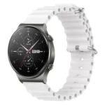 22mm Ocean Style Silicone Solid Color Watch Band