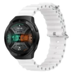 22mm Ocean Style Silicone Solid Color Watch Band