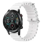 22mm Ocean Style Silicone Solid Color Watch Band