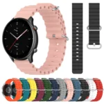 22mm Ocean Style Silicone Solid Color Watch Band - Image 2