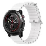 22mm Ocean Style Silicone Solid Color Watch Band