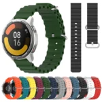 22mm Ocean Style Silicone Solid Color Watch Band - Image 2