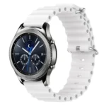 22mm Ocean Style Silicone Solid Color Watch Band