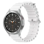 20mm Ocean Style Silicone Solid Color Watch Band