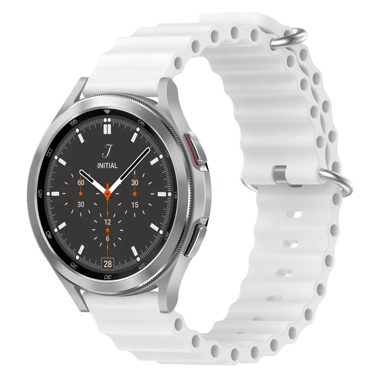 20mm Ocean Style Silicone Solid Color Watch Band