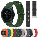 20mm Ocean Style Silicone Solid Color Watch Band - Image 2