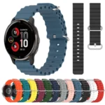 20mm Ocean Style Silicone Solid Color Watch Band - Image 2