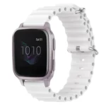 20mm Ocean Style Silicone Solid Color Watch Band