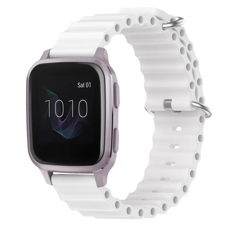 20mm Ocean Style Silicone Solid Color Watch Band