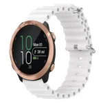 20mm Ocean Style Silicone Solid Color Watch Band