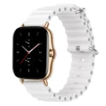 20mm Ocean Style Silicone Solid Color Watch Band