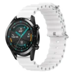 20mm Ocean Style Silicone Solid Color Watch Band