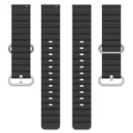 20mm Ocean Style Silicone Solid Color Watch Band - Image 5