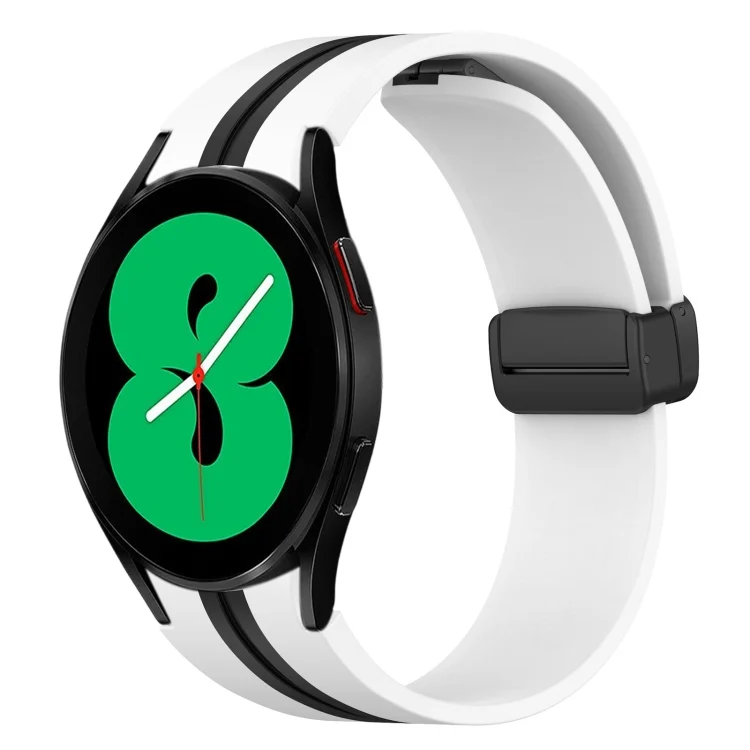 Folding Magnetic Clasp Silicone Watch Band