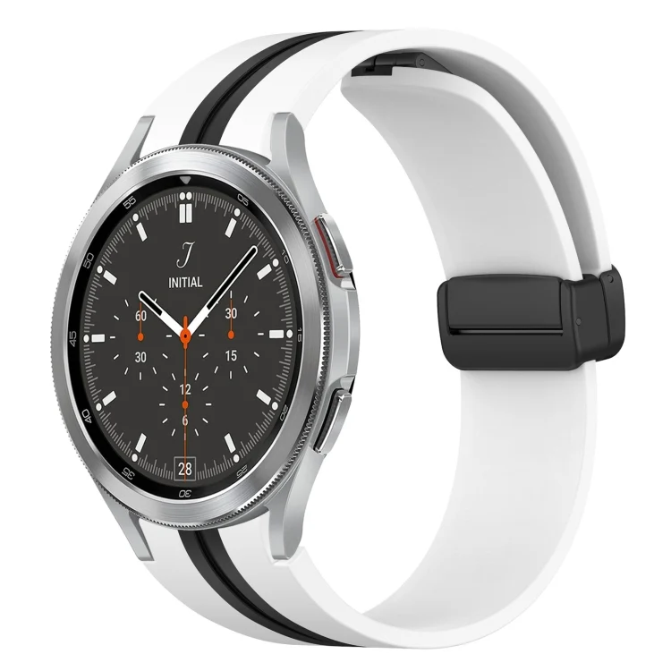 Folding Magnetic Clasp Silicone Watch Band