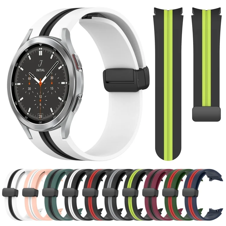SYA001980005_B1.webp Folding Magnetic Clasp Silicone Watch Band - Image 2