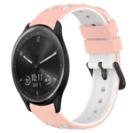 20mm Two-Color Porous Silicone Watch Band