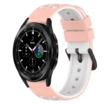 22mm Two-Color Silicone Watch Band