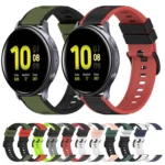 22mm Two-Color Silicone Watch Band - Image 2