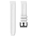 Metal Buckle Solid Color Silicone Watch Band - Image 7