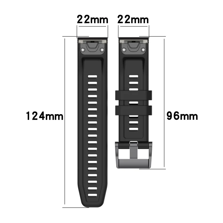 SYA001985507_B3.webp Metal Buckle Solid Color Silicone Watch Band - Image 4