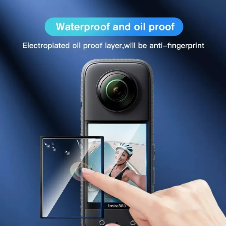 SYA0019903_5.webp For Insta360 X3 2pcs Transparent HD Curved Protective Film - Image 6