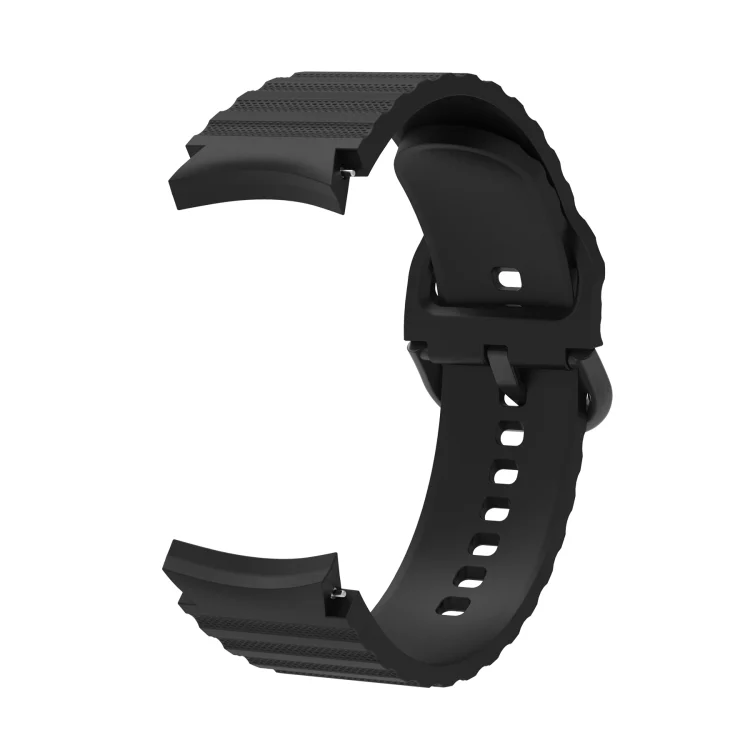 SYA001991201A_1.webp Wave Dotted Pure Color Buckle Silicone Watch Band - Image 3