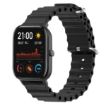 Ocean Style Solid Color Silicone Watch Band