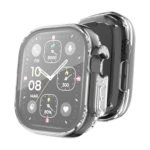 For Apple Watch Ultra / Ultra 2 49mm ENKAY Full Coverage Transparent Soft TPU Case with Screen Film