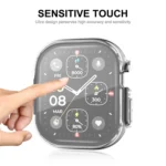 For Apple Watch Ultra / Ultra 2 49mm ENKAY Full Coverage Transparent Soft TPU Case with Screen Film - Image 4