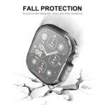 For Apple Watch Ultra / Ultra 2 49mm ENKAY Full Coverage Transparent Soft TPU Case with Screen Film - Image 5