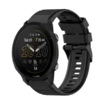 22mm Horizontal Texture Silicone Watch Band with Removal Tool