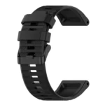 22mm Horizontal Texture Silicone Watch Band with Removal Tool - Image 5