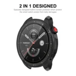 For Amazfit GTR 4 ENKAY Hat-Prince Electroplated TPU Case with Screen Film - Image 2