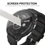 For Amazfit GTR 4 ENKAY Hat-Prince Electroplated TPU Case with Screen Film - Image 5