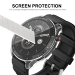 For Amazfit GTR 4 ENKAY Hat-Prince Transparent TPU Case with Screen Film - Image 6