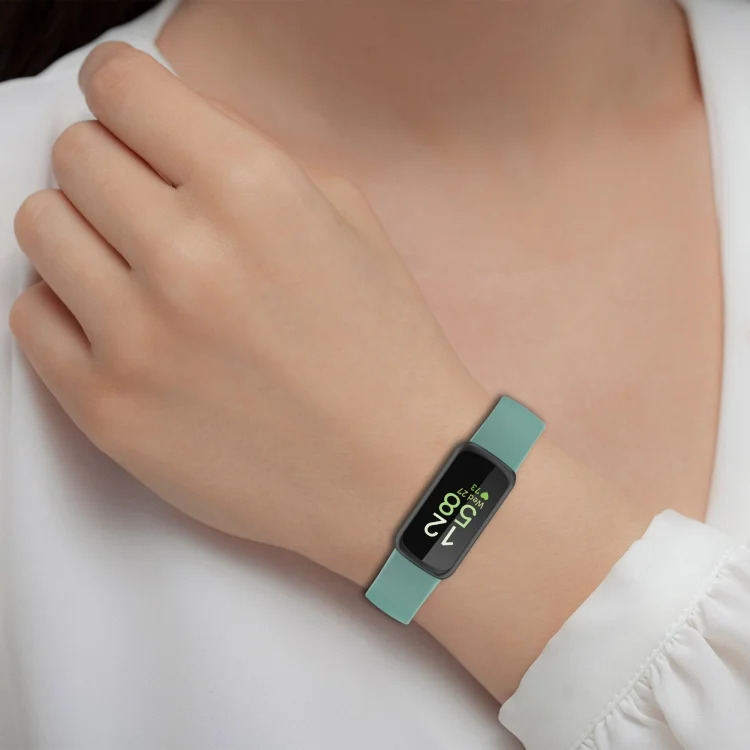 SYA002023901_B2.webp For Fitbit Inspire 3 Solid Color Silicone Watch Band - Image 3