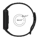 Loop Two-Color Breathable Silicone Watch Band - Image 5