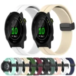 20mm Solid Color Magnetic Clasp Silicone Watch Band - Image 2