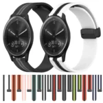 20mm Folding Magnetic Clasp Silicone Watch Band - Image 2