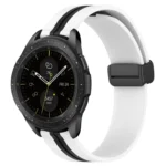 20mm Folding Magnetic Clasp Silicone Watch Band
