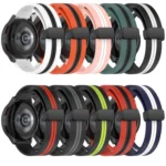 20mm Folding Magnetic Clasp Silicone Watch Band - Image 3