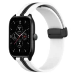 20mm Folding Magnetic Clasp Silicone Watch Band