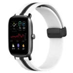 20mm Folding Magnetic Clasp Silicone Watch Band