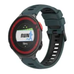 Two-Color Silicone Watch Band