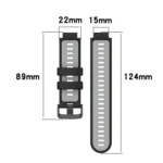 Two-Color Silicone Watch Band - Image 5